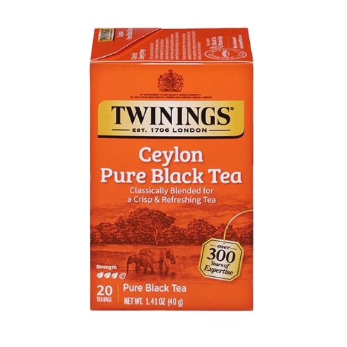 Twinings Origins Black Tea Ceylon Orange Pekoe -- 20 Tea Bags