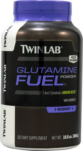 Twinlab Sports Glutamine Fuel® Powder Unflavored -- 10.6 oz