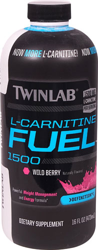 Twinlab L-Carnitine Fuel™ 1500 Wild Berry -- 16 fl oz