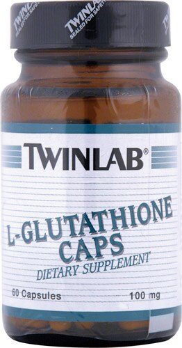 Twinlab L-Glutathione -- 100 mg - 60 Capsules