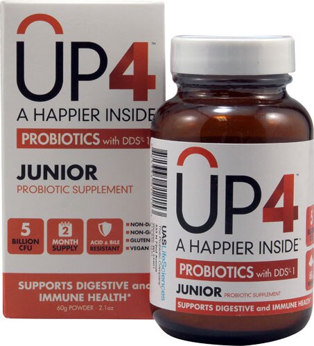 UP4 Children's Probiotics Powder Formula For Ages 1+ -- 5 billion CFU - 2.1 oz