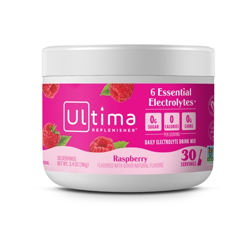 Ultima Replenisher Electrolyte Drink Mix - Canister Raspberry