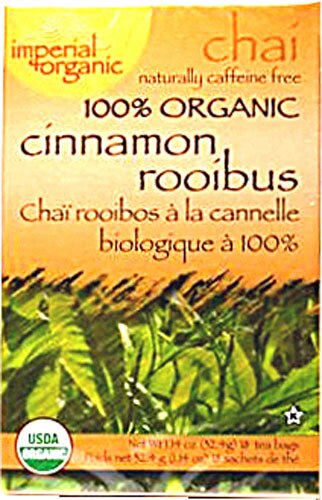 Uncle Lee's Imperial Organic Chai Tea Cinnamon Rooibus -- 18 Tea Bags