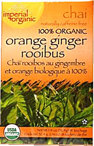 Uncle Lee's Imperial Organic Chai Tea Orange Ginger Rooibus