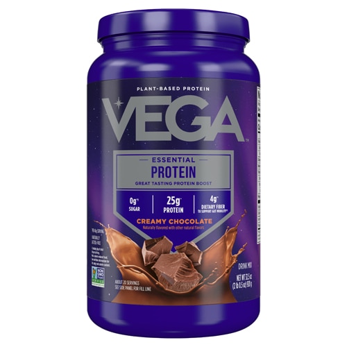Vega Essential Protein - Plant Based Vegan Protein Creamy Chocolate