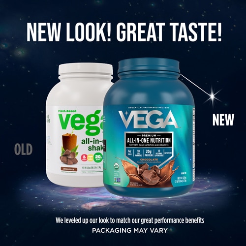 Vega Organic All-in-One Vegan Protein Powder Chocolate