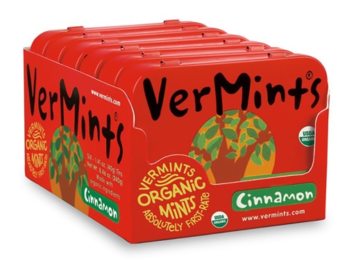 Vermints All Natural Breath Mints Cinnamint -- 1.41 oz