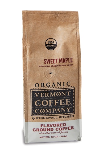 Vermont Coffee Organic Ground Coffee Sweet Maple