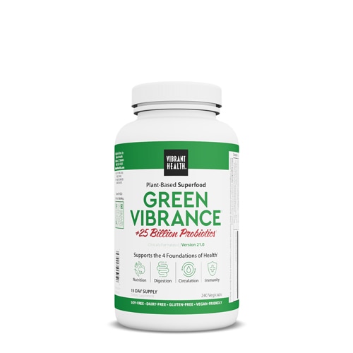 Vibrant Health Green Vibrance -- 240 Veggie Caps