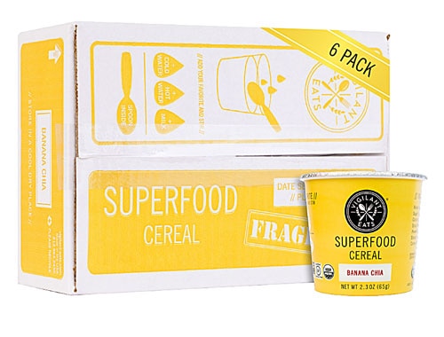 Vigilant Eats Organic Superfood Cereal Gluten Free Banana Chia -- 6 Cups