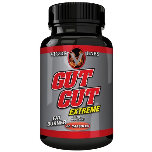 Vigor Labs Gut Cut Extreme Fat Burner -- 60 Capsules