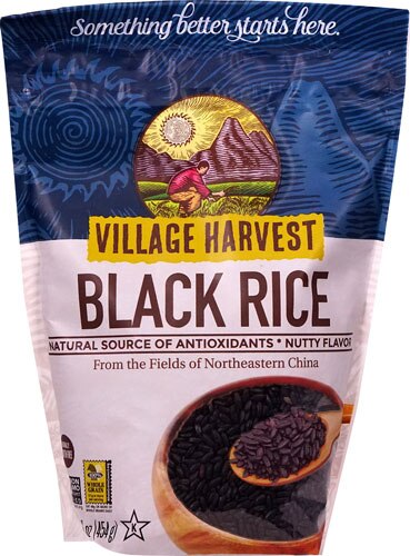 Village Harvest Black Rice -- 16 oz