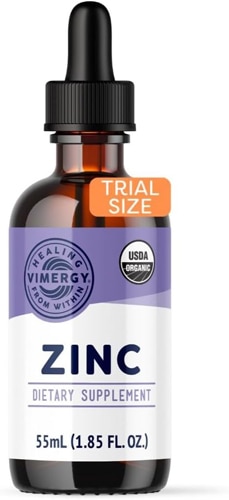 Vimergy Organic Liquid Zinc 27 Servings