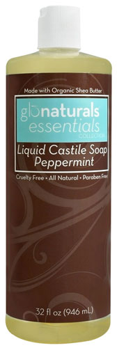 Vitacost - Glonaturals Castile Liquid Soap - Peppermint