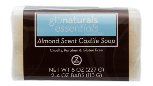 Vitacost - Glonaturals Essentials Collection Castile Soap Almond -- 2 Bars