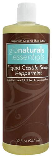 Vitacost - Glonaturals Essentials Collection Peppermint Liquid Castile Soap