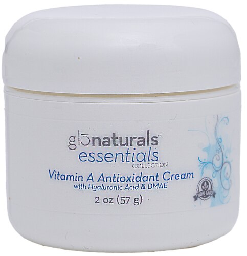 Vitacost - Glonaturals Vitamin A Antioxidant Cream with Hyaluronic Acid & DMAE - Non-GMO -- 2 oz (57g)
