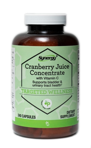 Vitacost-Synergy Cranberry Juice Concentrate with Vitamin C -- 240 Capsules