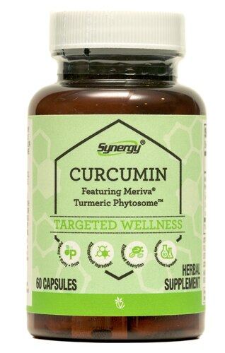 Vitacost-Synergy Curcumin Featuring Meriva Turmeric Phytome -- 500 mg - 60 Capsules