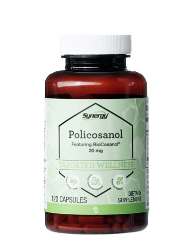 Vitacost-Synergy Policosanol featuring BioCosanol® -- 20 mg - 120 Capsules