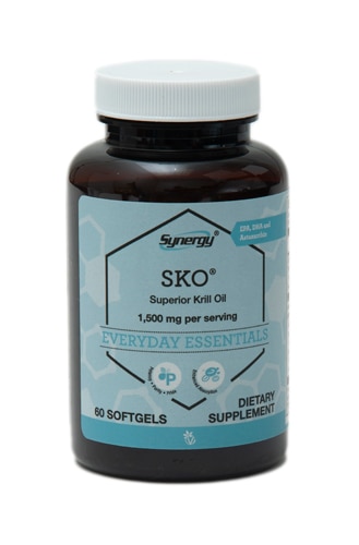 Vitacost-Synergy SKO® Superior Krill -- 1500 - 60 Softgels - Vitacost