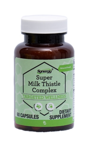 Vitacost-Synergy Super Milk Thistle Complex - Advanced Formula -- 60 Capsules