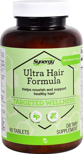 Vitacost-Synergy Ultra Hair Formula with MSM & B Vitamins