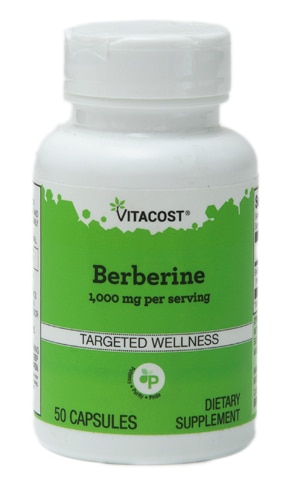 Vitacost Berberine -- 1000 mg per serving - 50 s