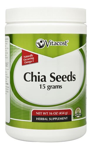Vitacost Black Chia Seeds
