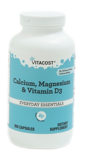 Arabisch Doodskaak saai Vitacost Calcium Magnesium & Vitamin D3 -- 300 Capsules - Vitacost