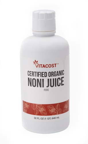 Vitacost Certified Organic Noni Juice Pure Noni -- 32 fl oz