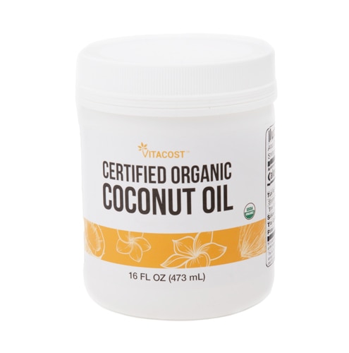 Vitacost Certified Organic Virgin & Unrefined Coconut Oil
