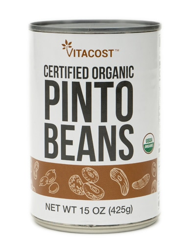 Vitacost Gluten Free Non-GMO Certified Organic Pinto Beans