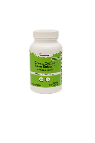 Vitacost Green Coffee Bean Extract -- 800 mg per serving - 120 Capsules