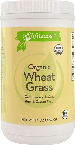 Vitacost Organic Wheat Grass - Powder -- 17 oz (482 g)