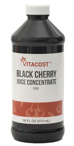 Vitacost Pure Black Cherry Juice Concentrate -- 16 fl oz (473 mL)
