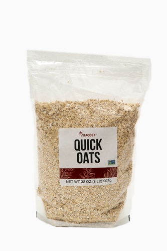 Vitacost Quick Oats Gluten Free - Non-GMO -- 32 oz (2 Lb) 907 g