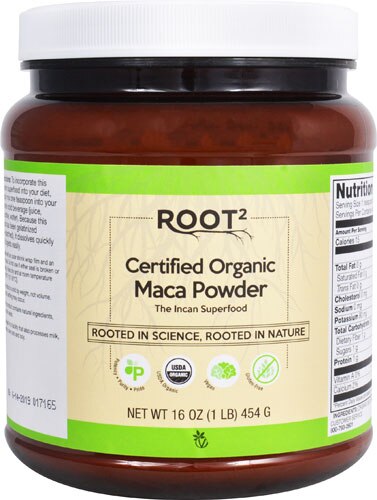 Vitacost ROOT2 Certified Organic Maca Powder - Gluten Free