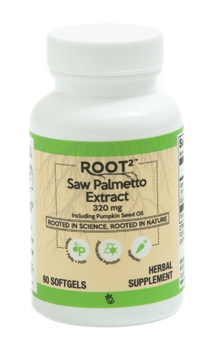 Vitacost ROOT2 Saw Palmetto Extract 320 mg Including Pumpkin Seed Oil