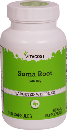 Vitacost Suma Root -- 500 mg - 100 Capsules
