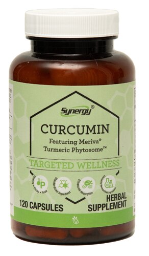 Vitacost Synergy Curcumin Featuring Meriva Turmeric Phytome -- 500 mg - 120 Capsules