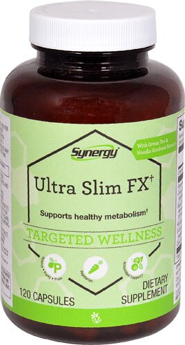 Vitacost Synergy UltraSlim FX† with Green Tea &amp; Hoodia Gordonii Extract -- 120 Capsules