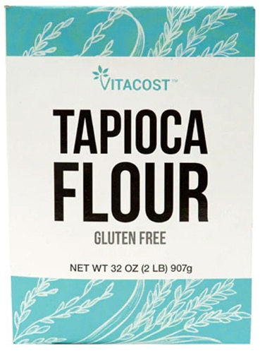 Vitacost Tapioca Flour - Non-GMO and Gluten Free -- 32 oz (2 lbs) 907 g