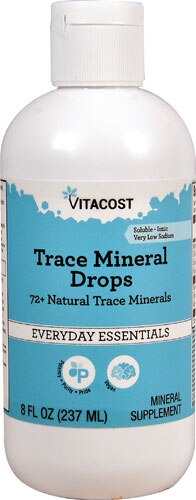 Vitacost Trace Mineral Drops - Low Sodium