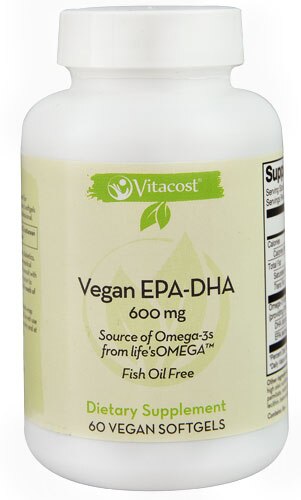 Vitacost Vegan EPA - DHA Featuring Life'sOMEGA(tm)