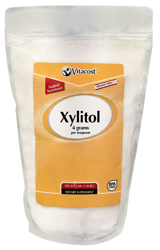 Vitacost Xylitol Natural Sweetener -- 4 g - 3 lbs