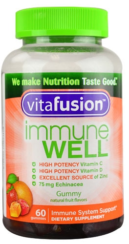 Vitafusion Immune Well™ Natural Fruit -- 60 Gummies