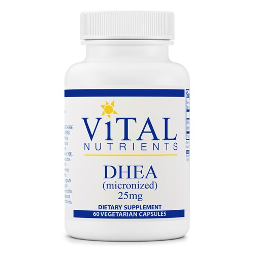 Vital Nutrients DHEA -- 25 mg - 60 Capsules