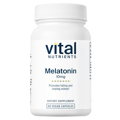 Vital Nutrients Melatonin -- 10 mg - 60 Capsules