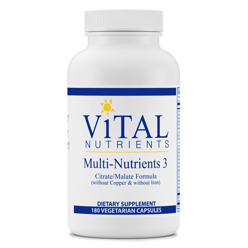 Vital Nutrients Multi-Nutrients III without Copper and Iron